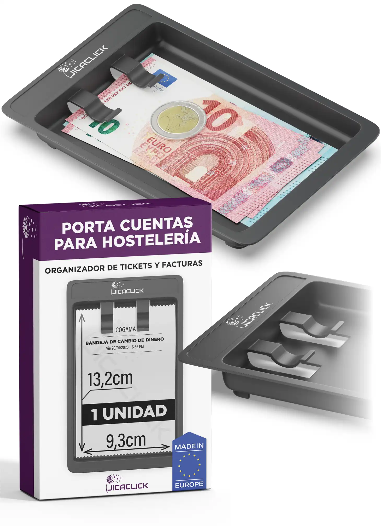 Después de diseño gráfico para Amazon para porta cuentas de hostelería