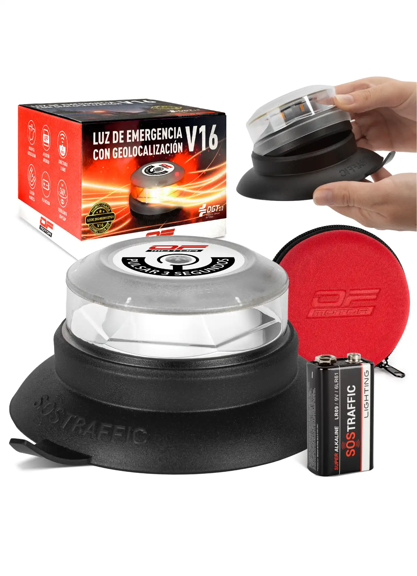 Después de optimización visual para luz de emergencia en Amazon