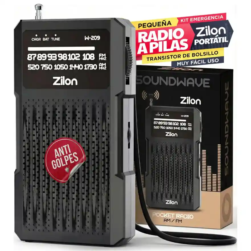 Imagen principal Amazon para radio portátil Zilon
