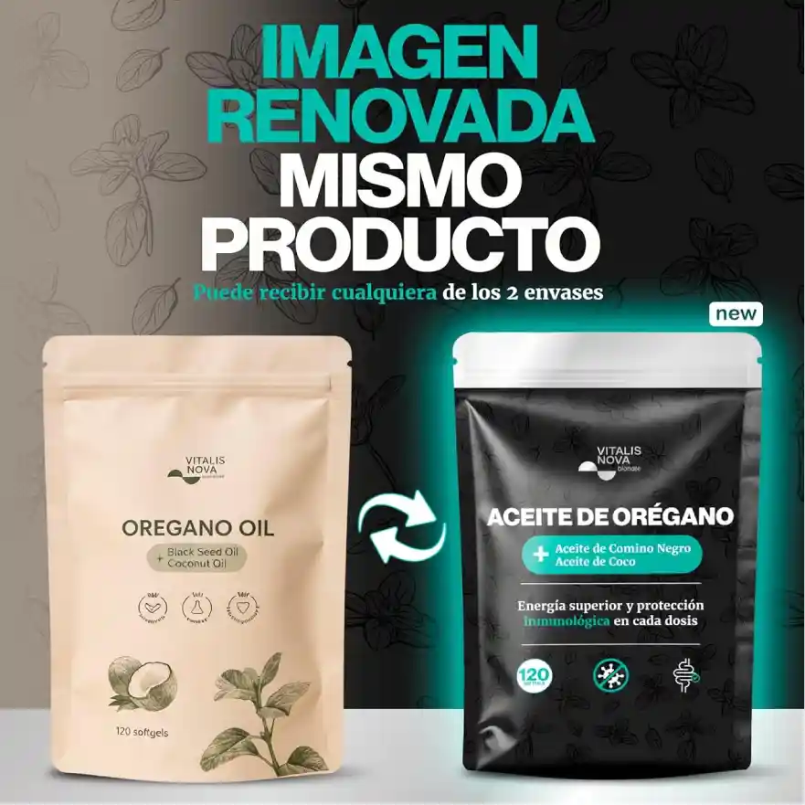 Creatividad Amazon de rediseño de packaging Vitalis Nova