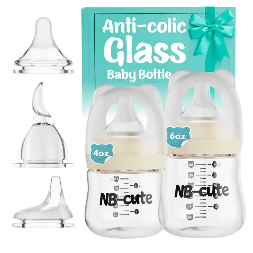 Imagen principal Amazon de biberones anticólicos de cristal